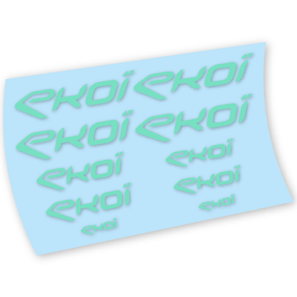 Stickers Ekoi compatibles Autocollants casque