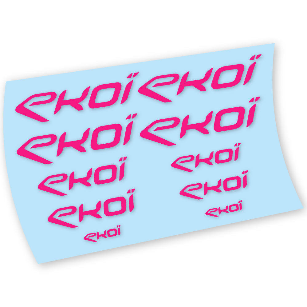 Stickers Ekoi compatibles Autocollants casque