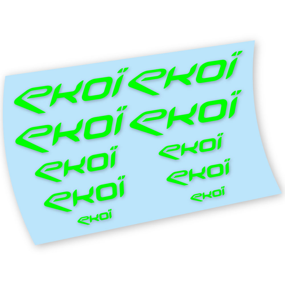 Stickers Ekoi compatibles Autocollants casque
