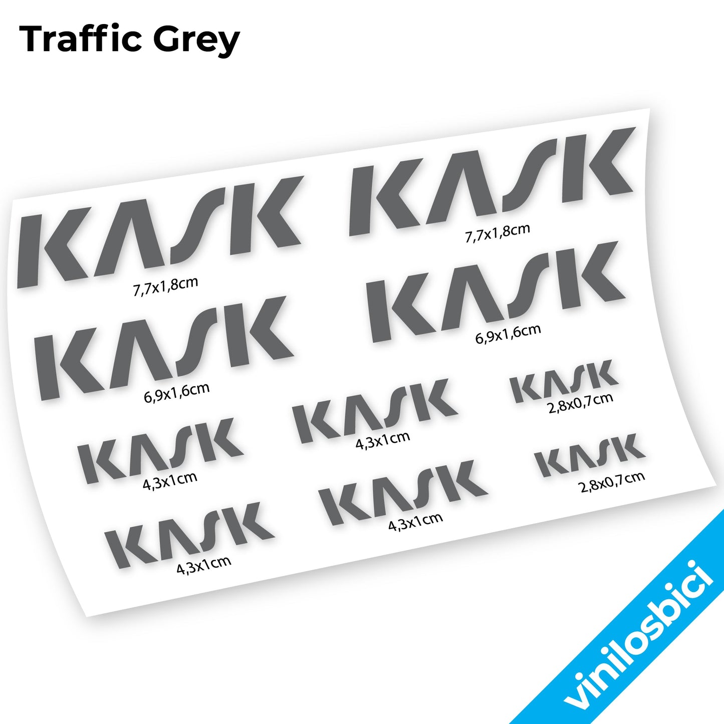 Stickers Kask compatibles Autocollants casque