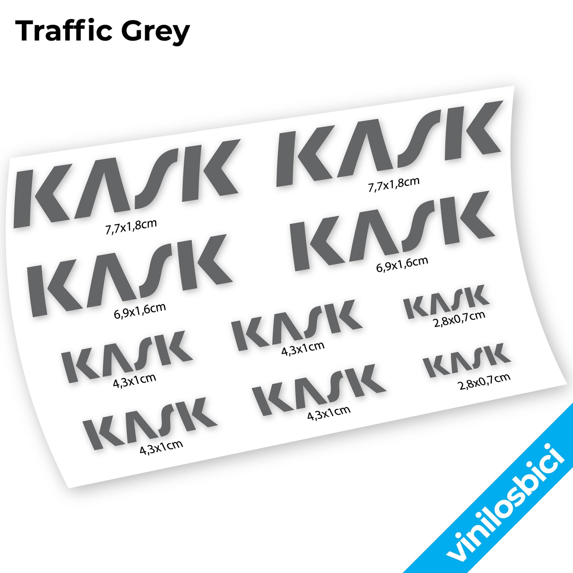 Stickers Kask compatibles Autocollants casque