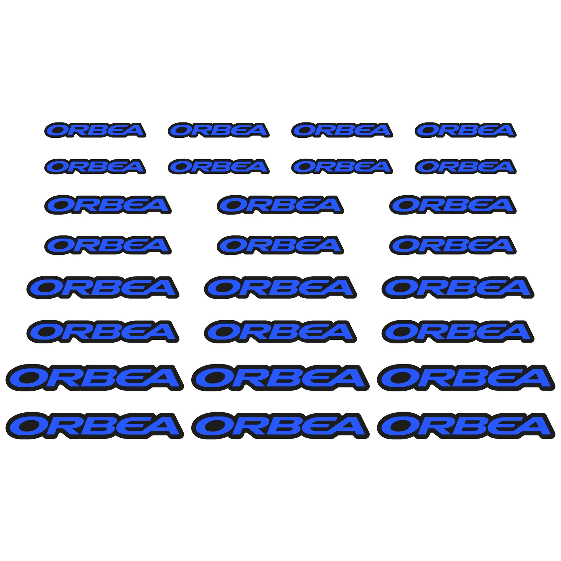 Stickers Orbea compatibles Autocollants casque