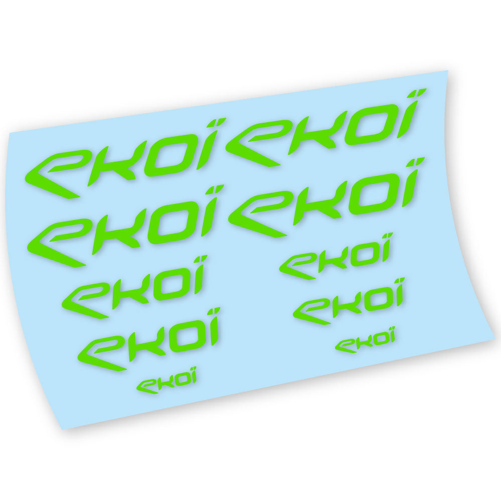Stickers Ekoi compatibles Autocollants casque