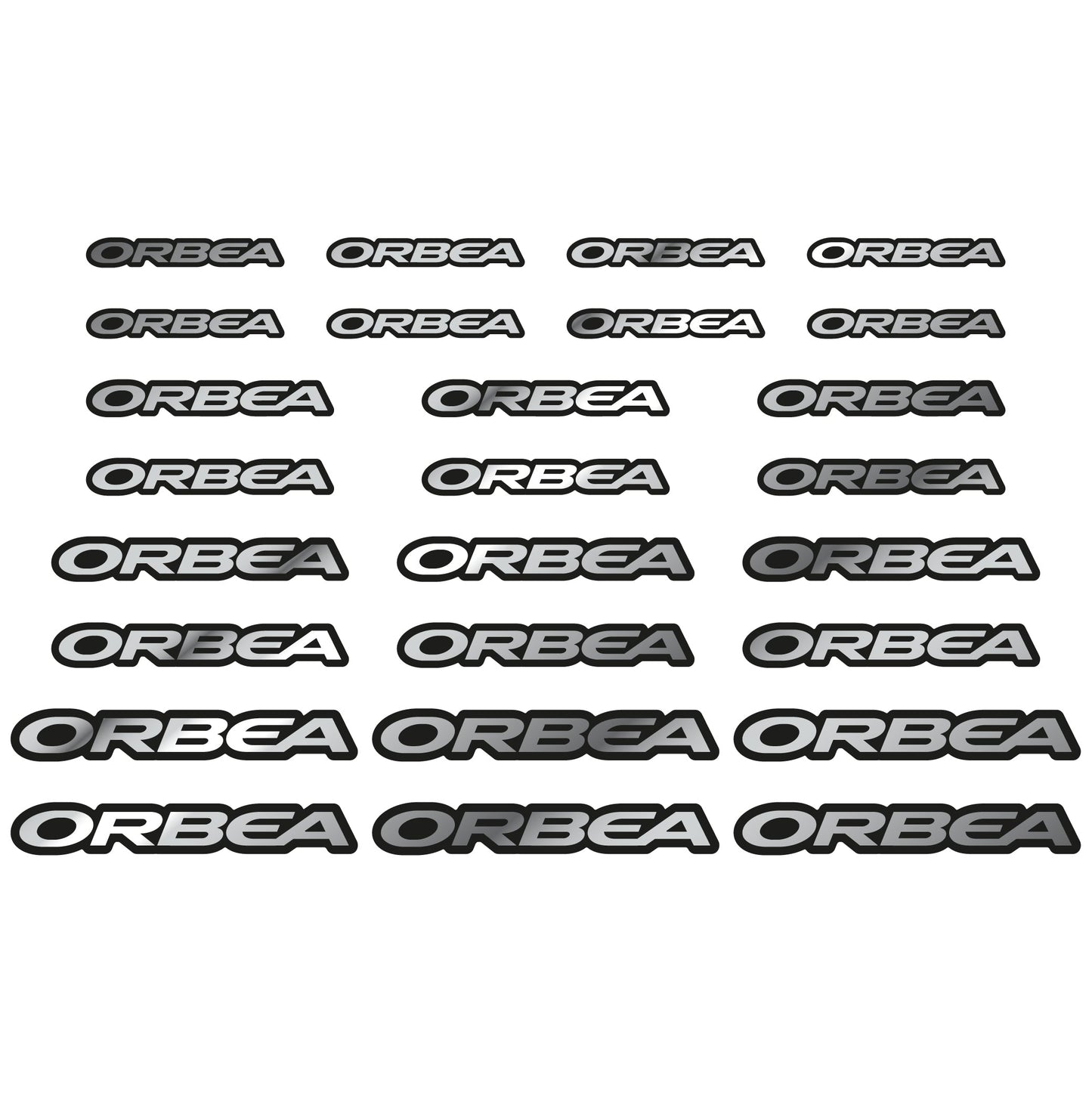 Stickers Orbea compatibles Autocollants casque
