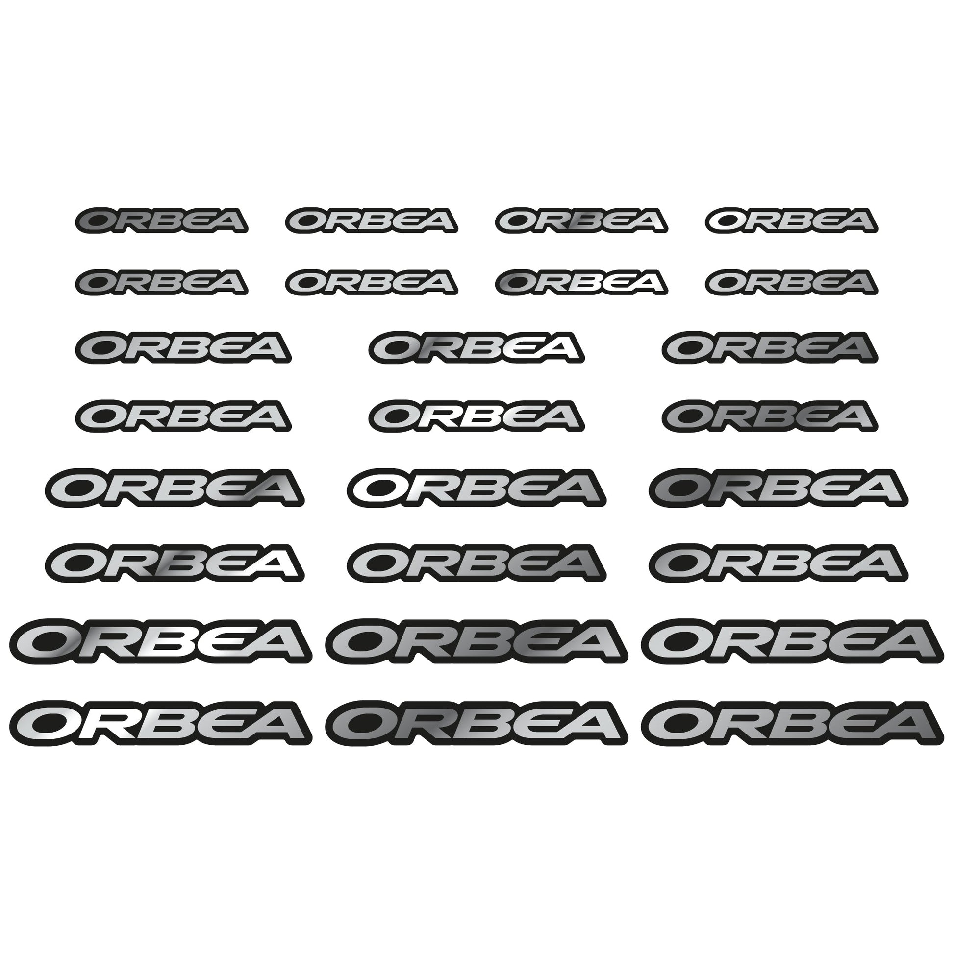 Stickers Orbea compatibles Autocollants casque