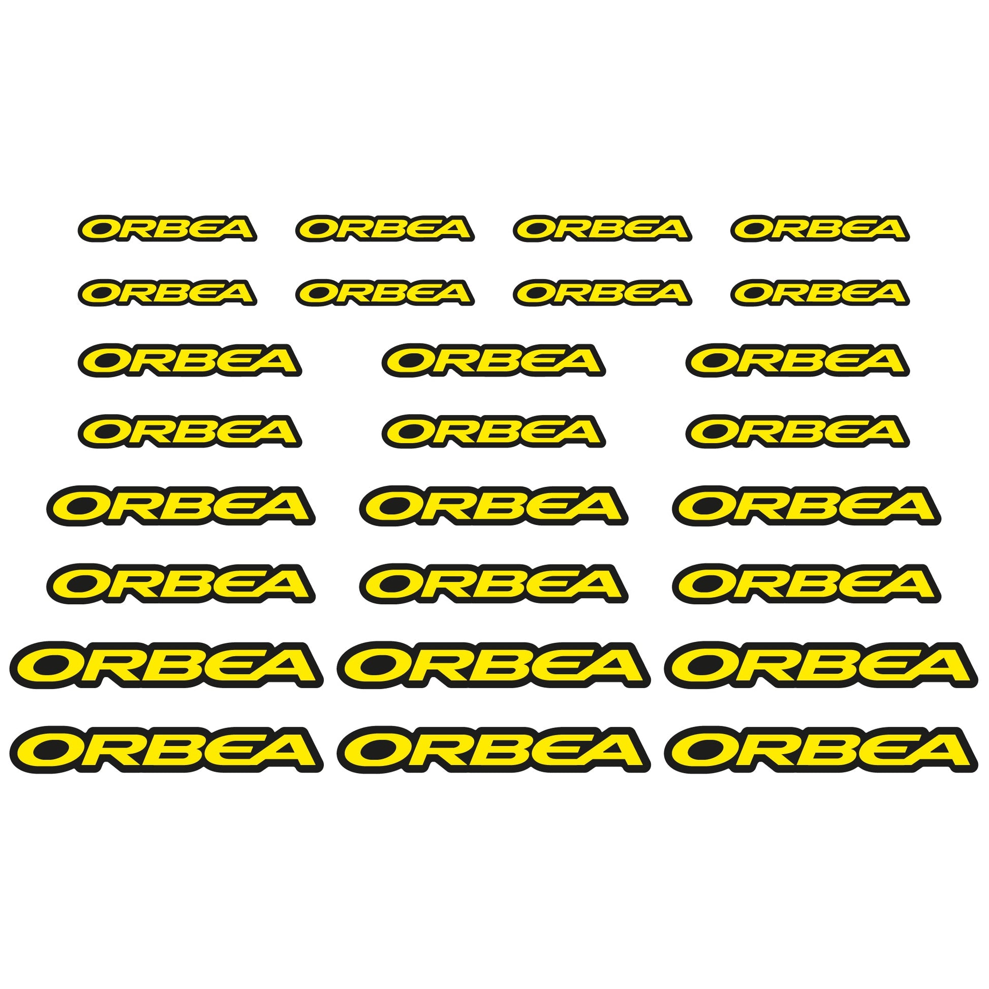 Stickers Orbea compatibles Autocollants casque