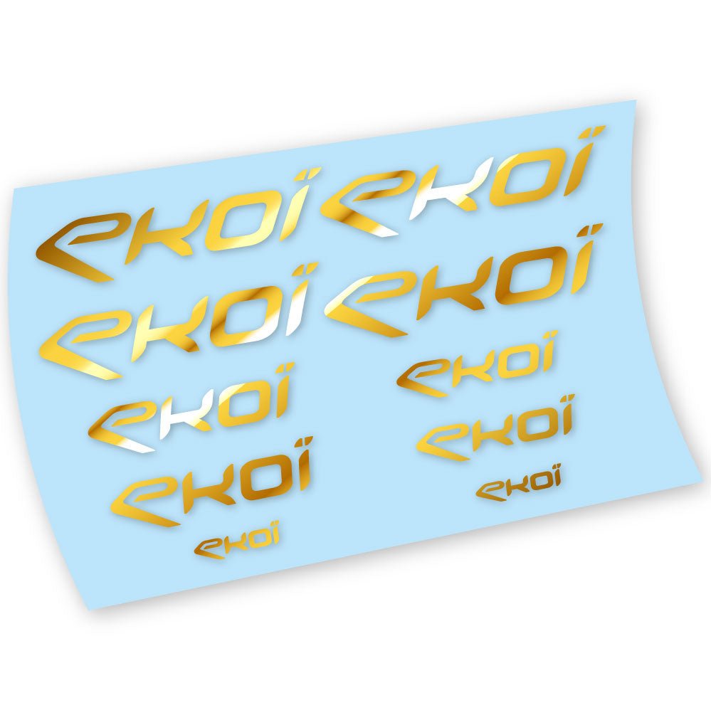 Stickers Ekoi compatibles Autocollants casque