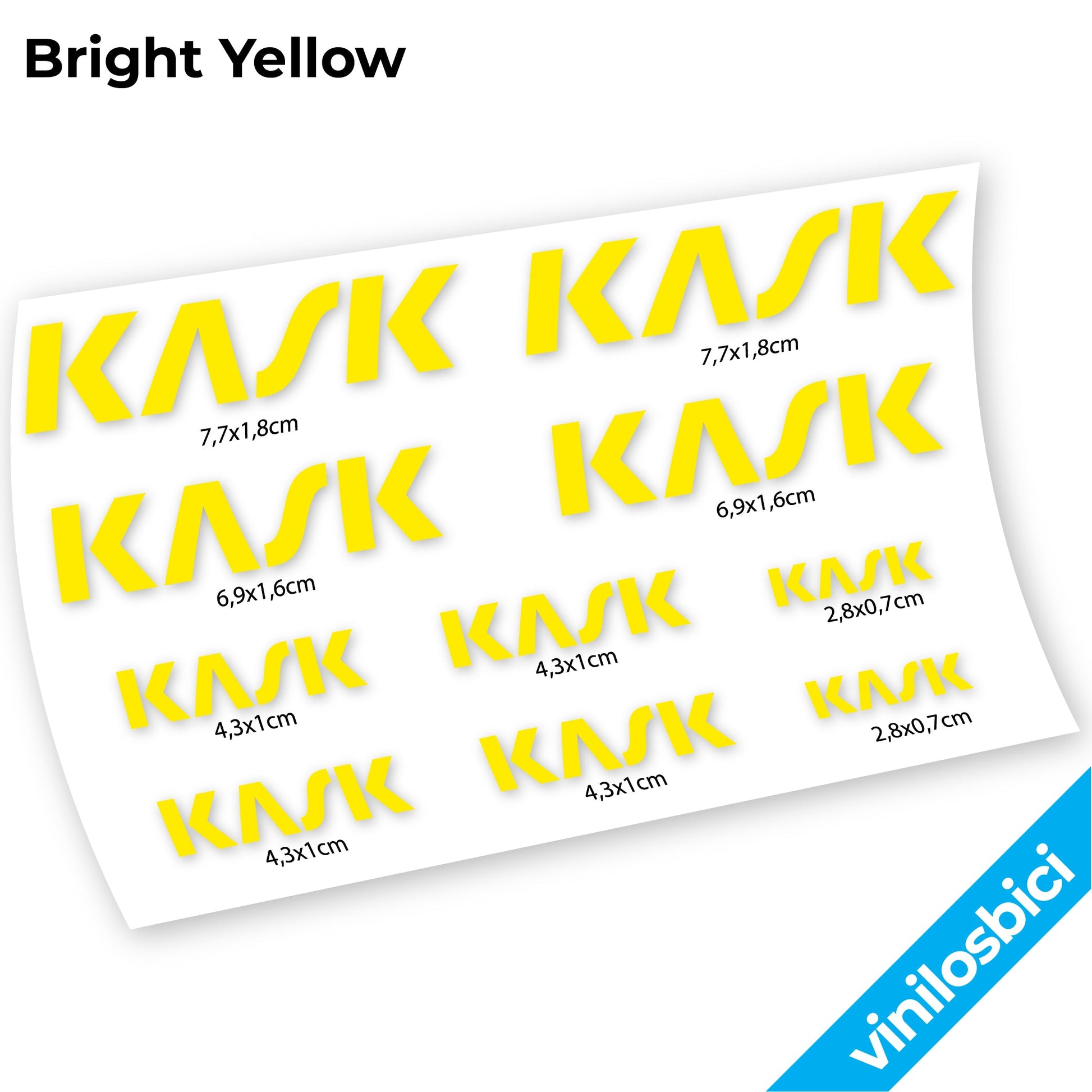 Stickers Kask compatibles Autocollants casque