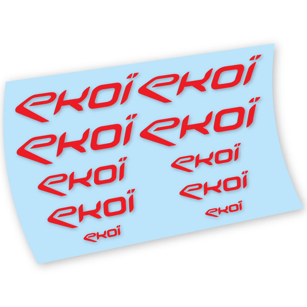 Stickers Ekoi compatibles Autocollants casque