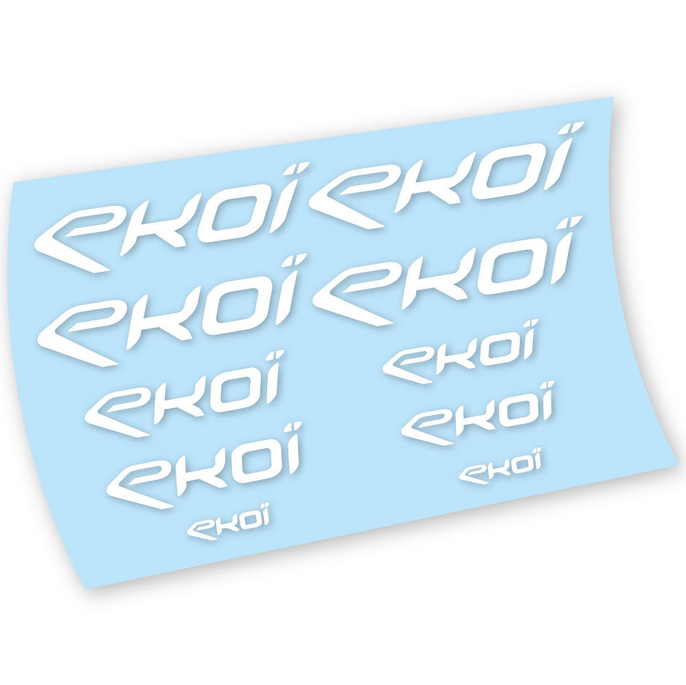Stickers Ekoi compatibles Autocollants casque