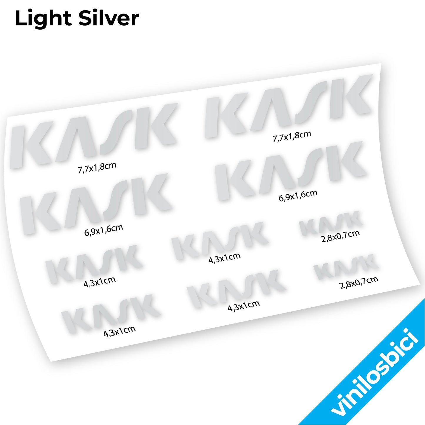 Stickers Kask compatibles Autocollants casque