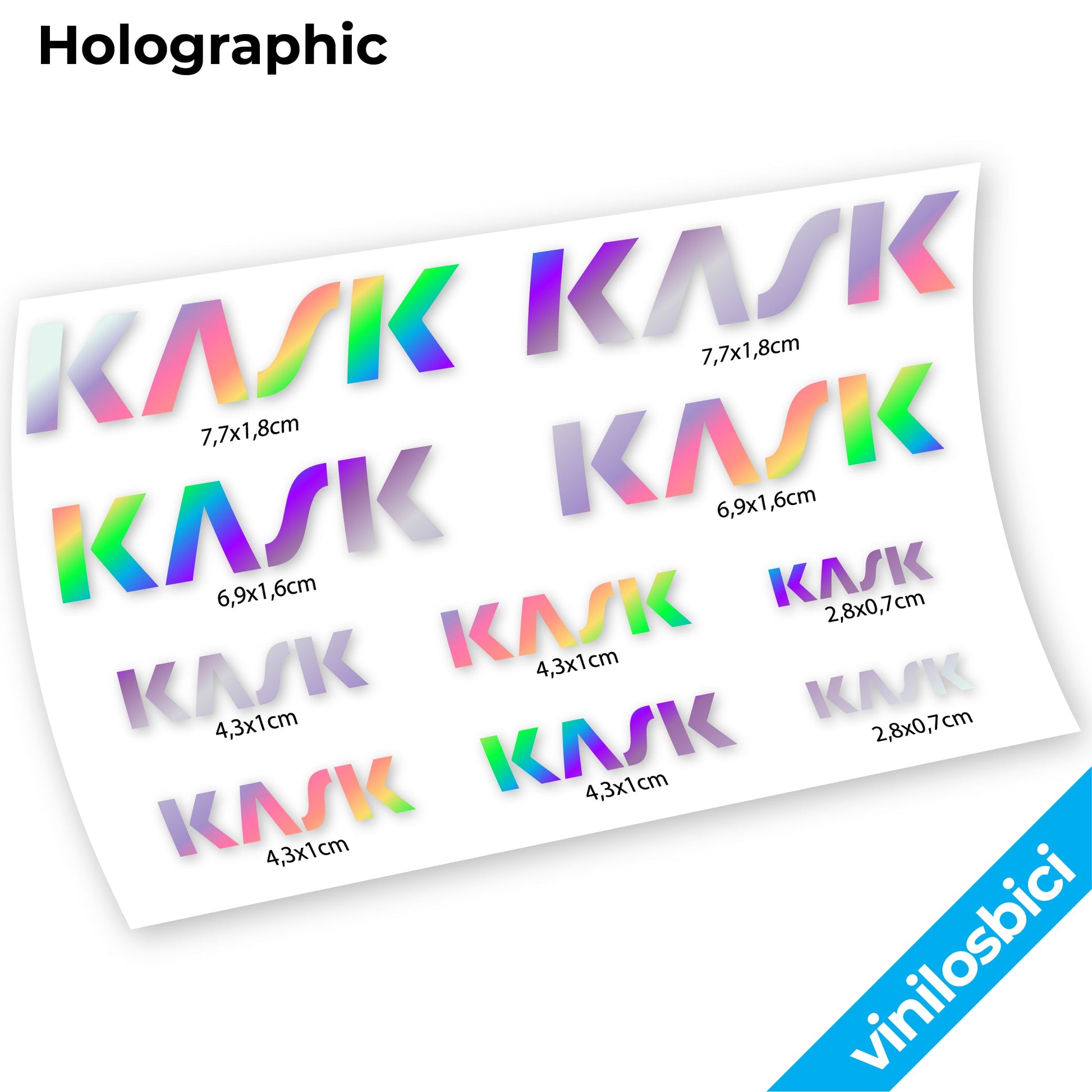 Stickers Kask compatibles Autocollants casque