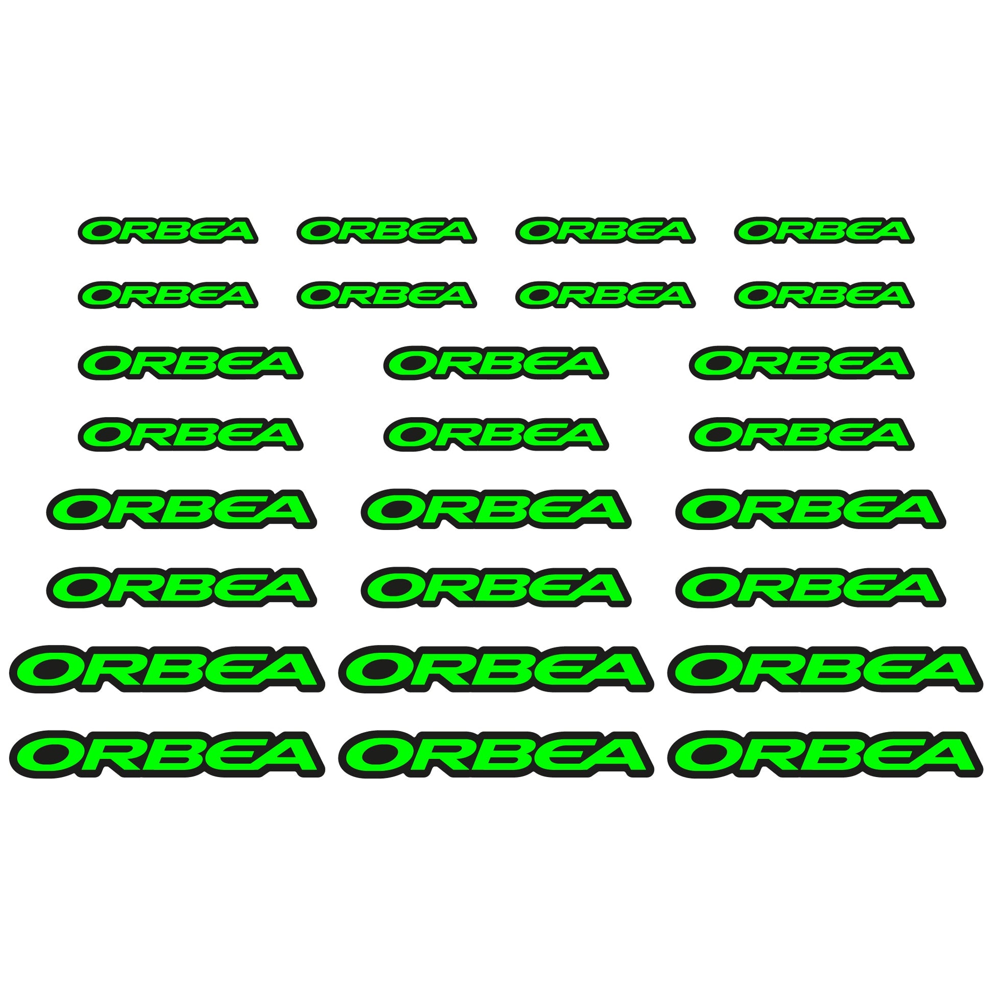 Stickers Orbea compatibles Autocollants casque