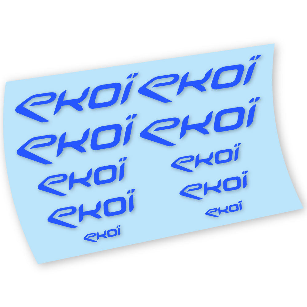 Stickers Ekoi compatibles Autocollants casque