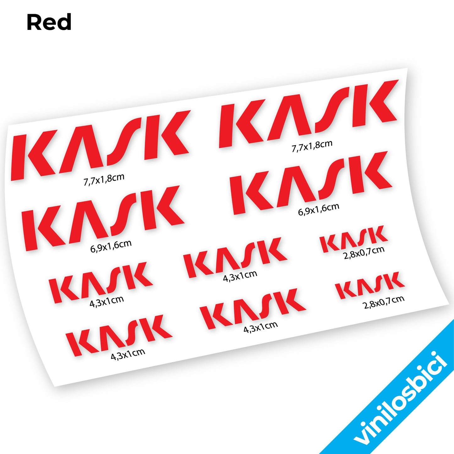 Stickers Kask compatibles Autocollants casque