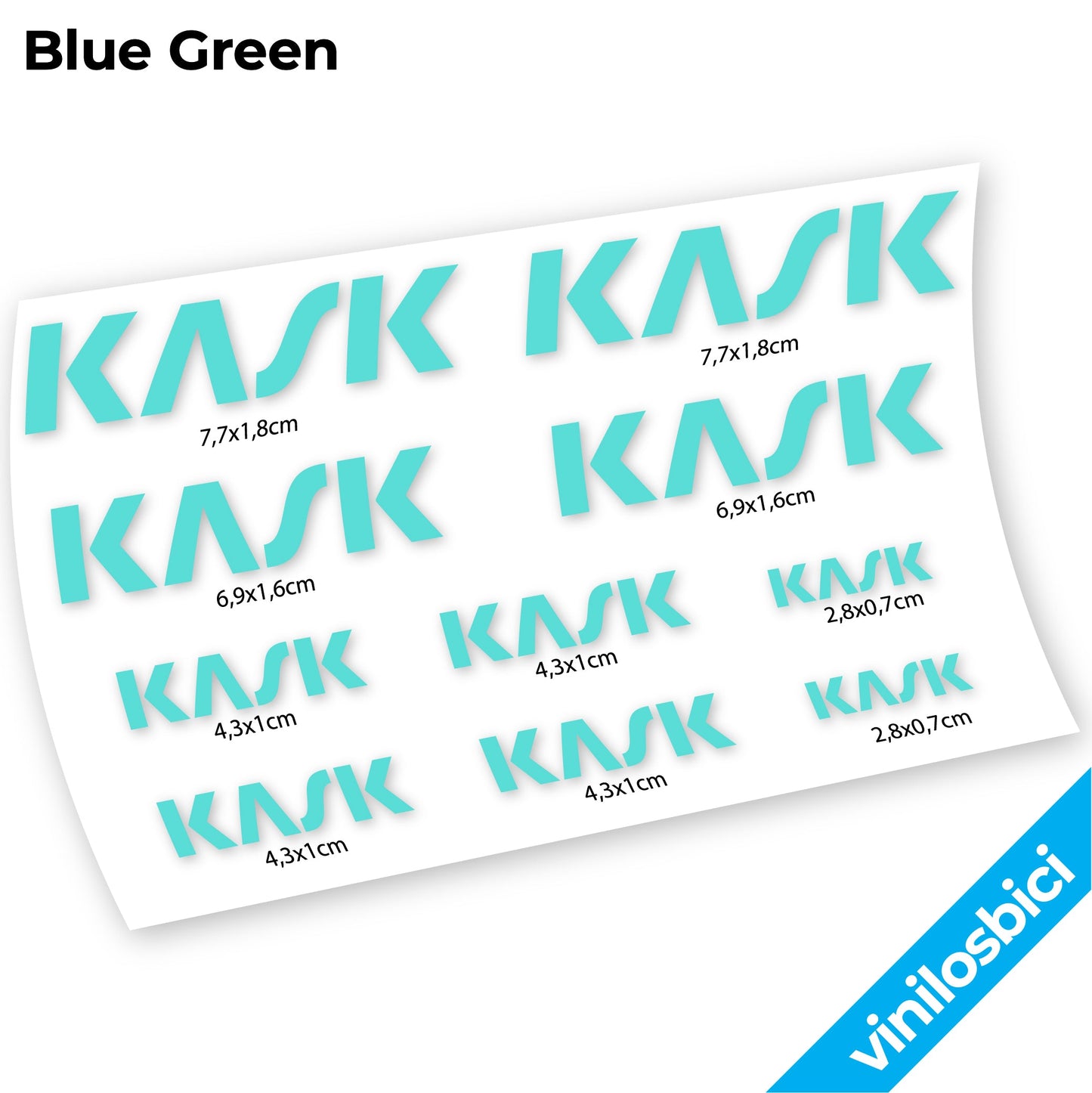 Stickers Kask compatibles Autocollants casque