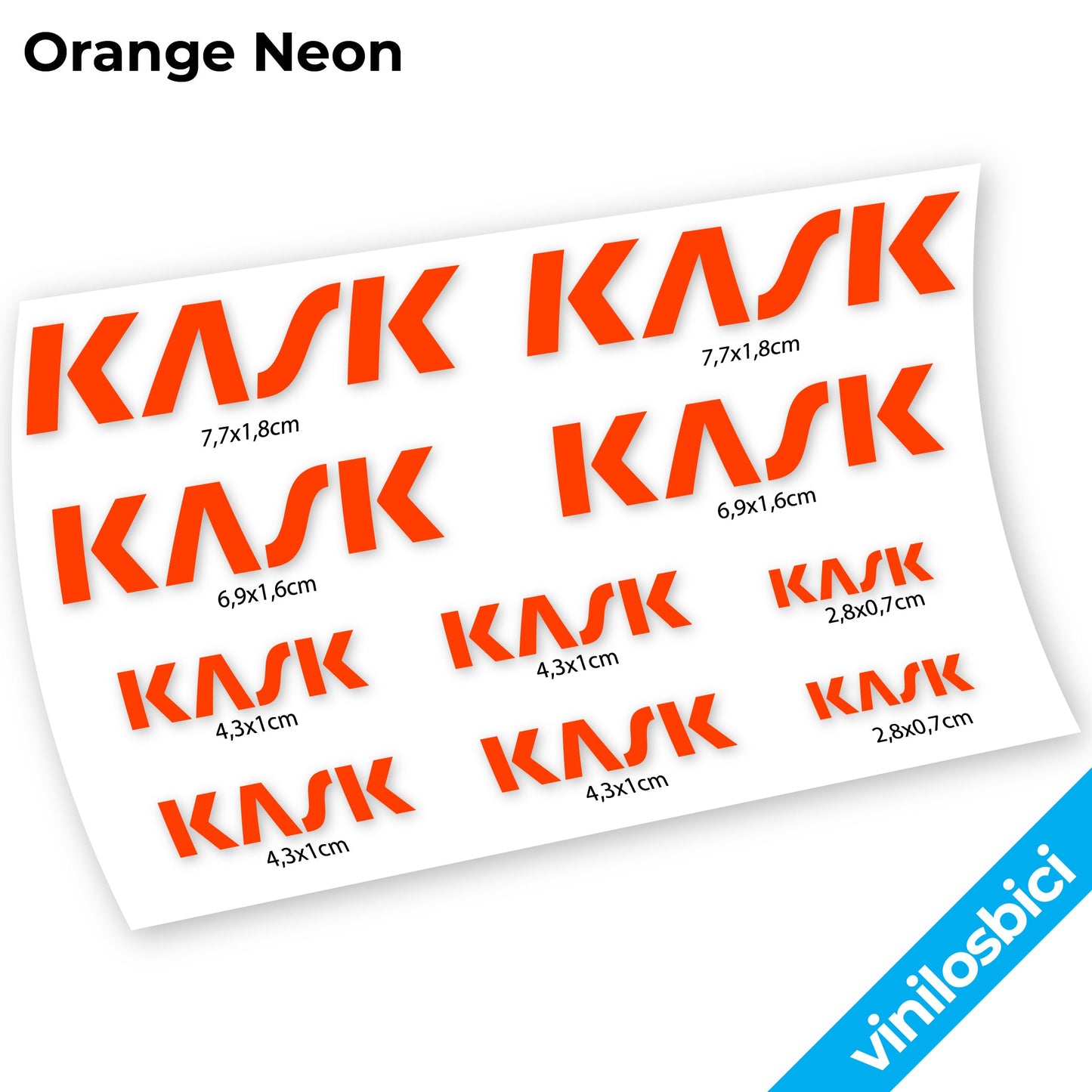 Stickers Kask compatibles Autocollants casque