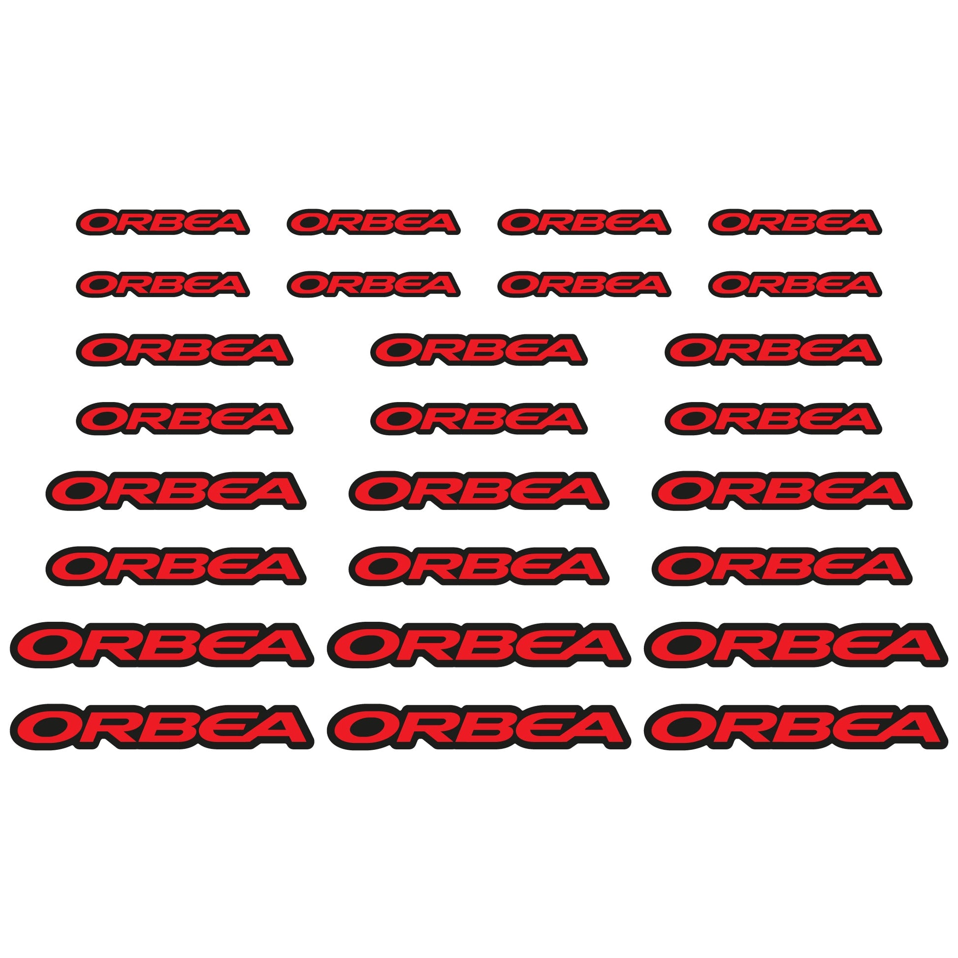 Stickers Orbea compatibles Autocollants casque