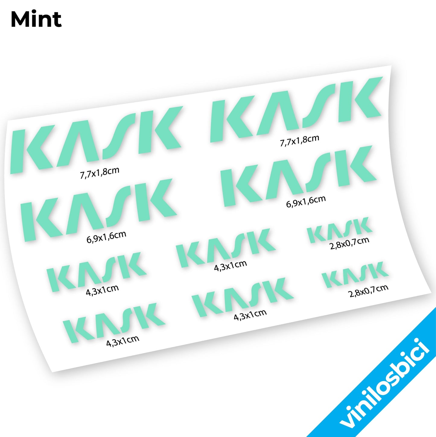 Stickers Kask compatibles Autocollants casque