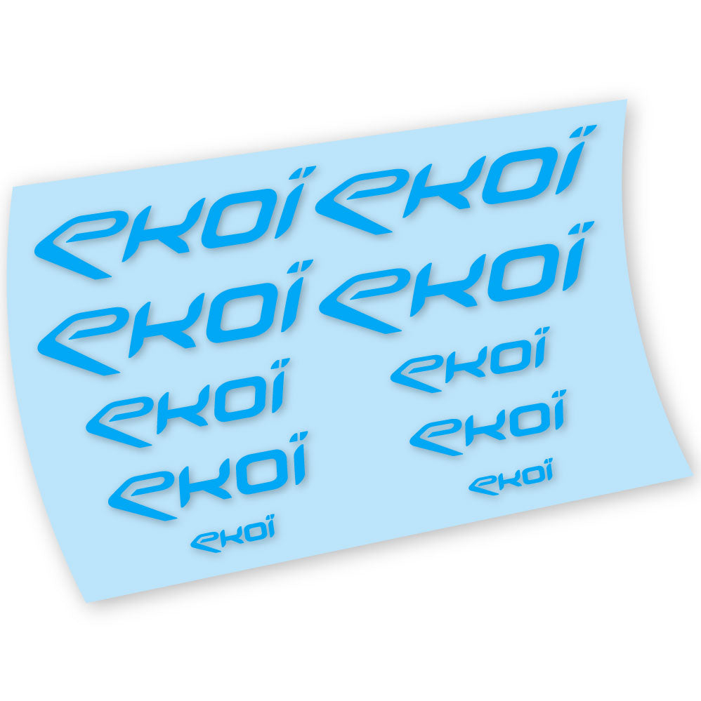 Stickers Ekoi compatibles Autocollants casque
