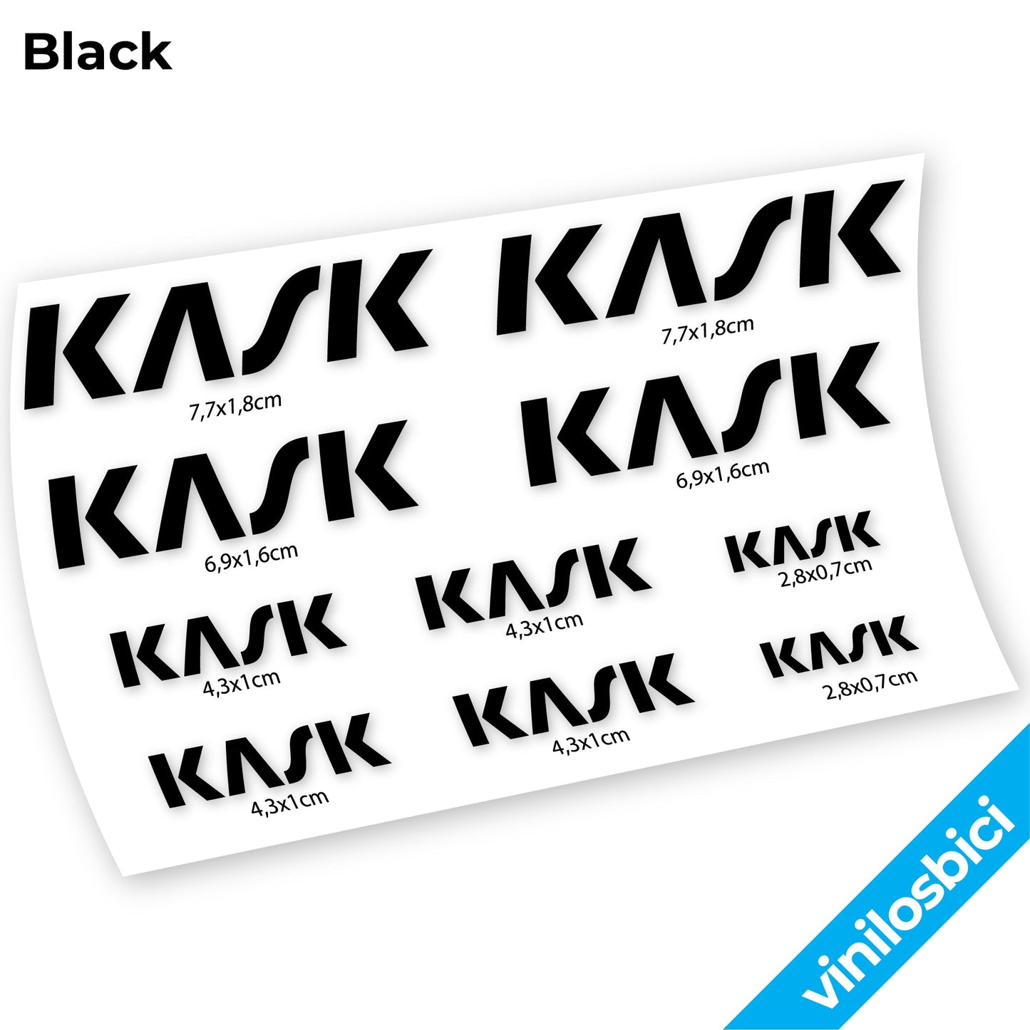 Stickers Kask compatibles Autocollants casque