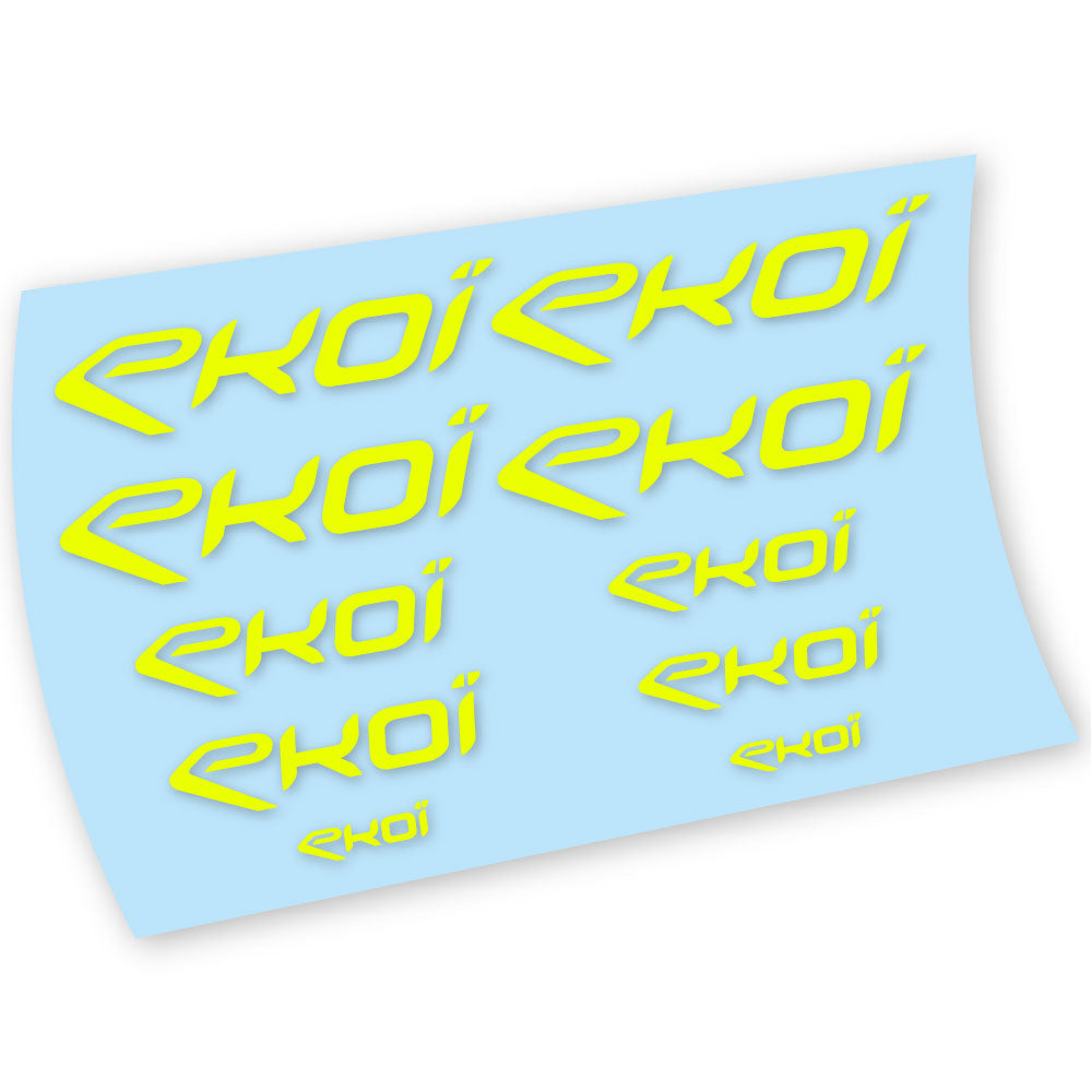 Stickers Ekoi compatibles Autocollants casque