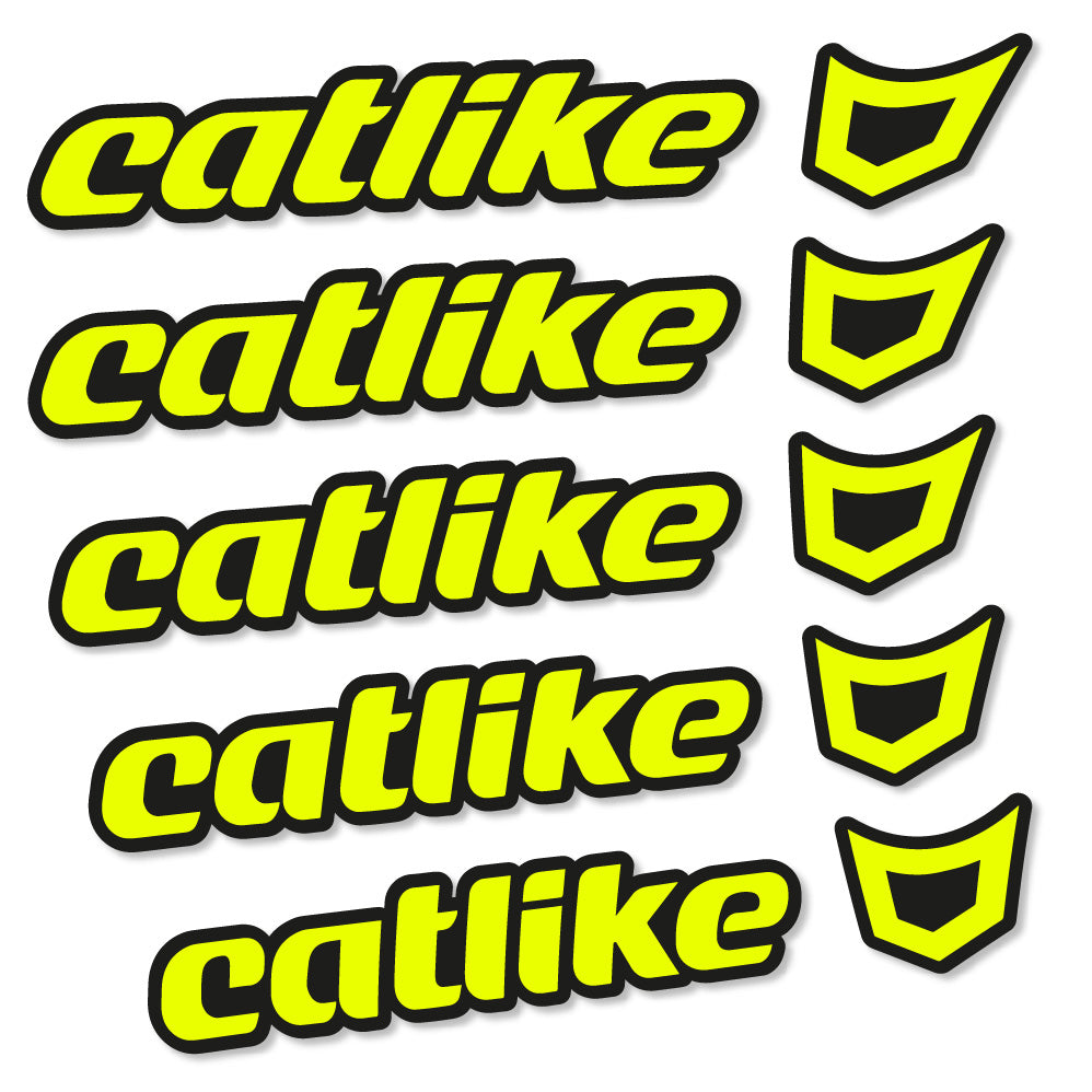 Stickers Catlike compatibles Autocollants casque