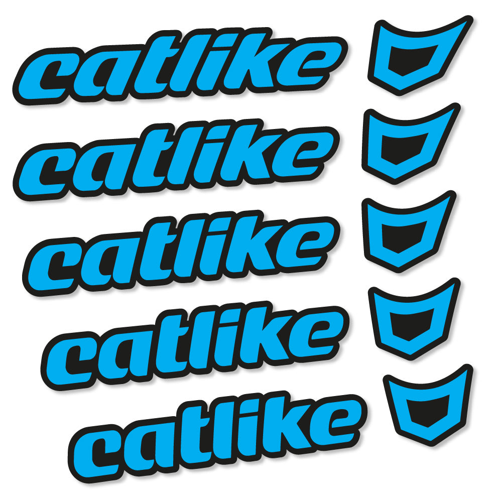 Stickers Catlike compatibles Autocollants casque