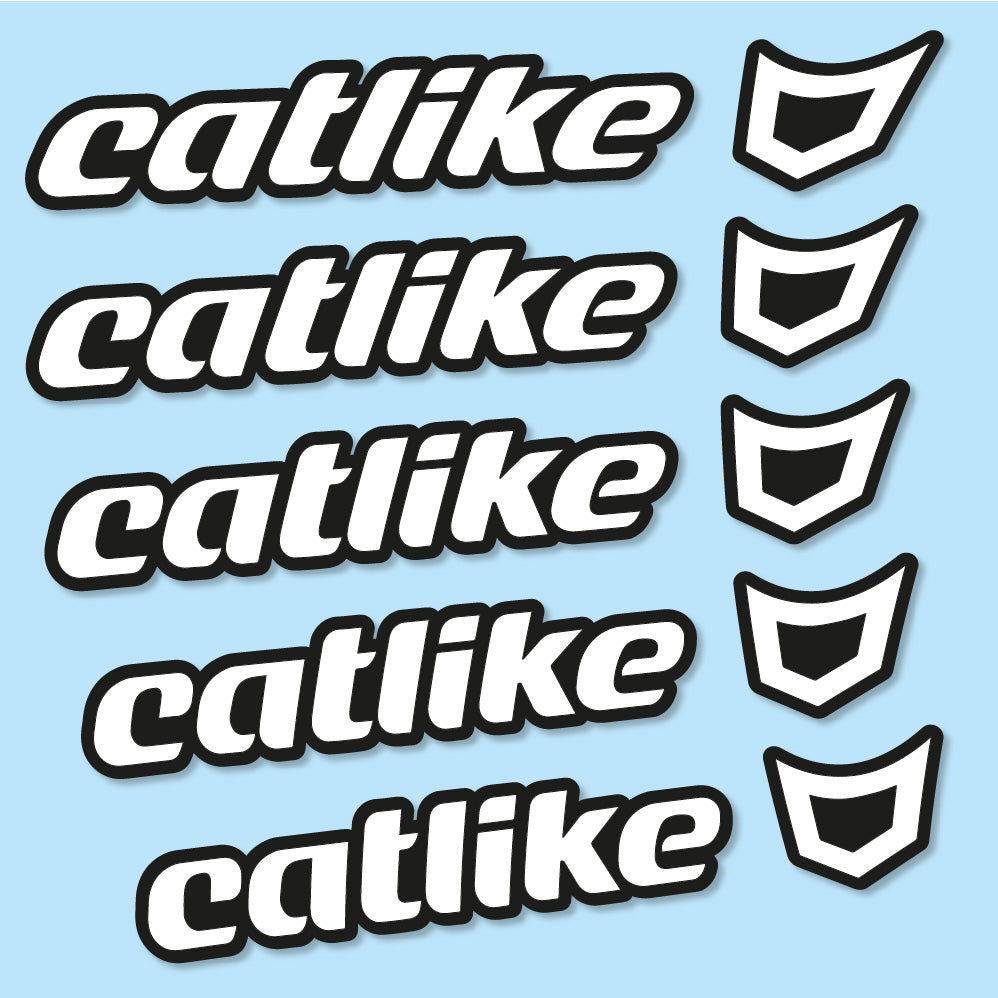 Stickers Catlike compatibles Autocollants casque