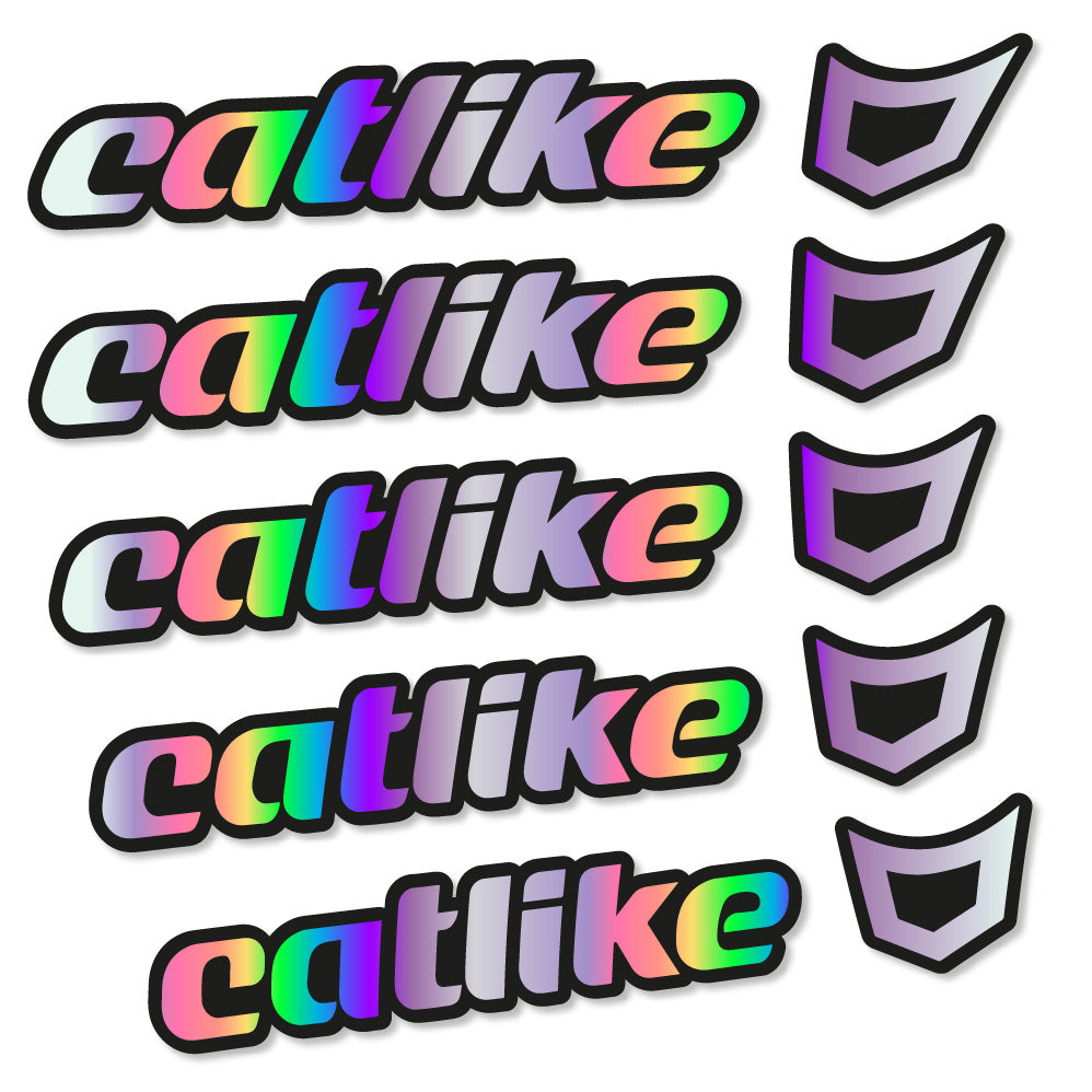 Stickers Catlike compatibles Autocollants casque