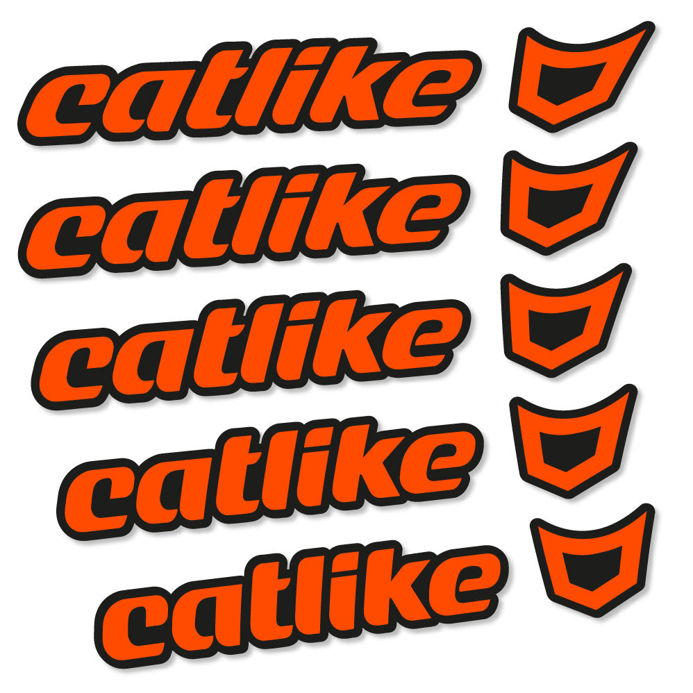 Stickers Catlike compatibles Autocollants casque