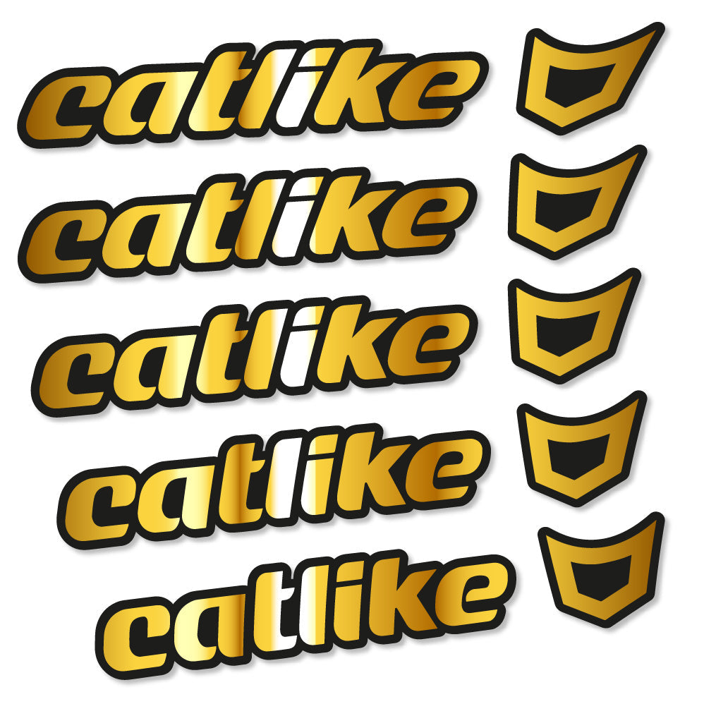 Stickers Catlike compatibles Autocollants casque
