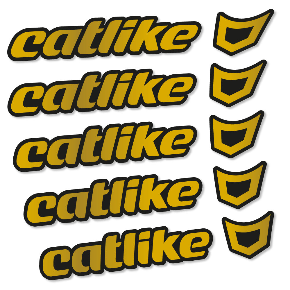 Stickers Catlike compatibles Autocollants casque