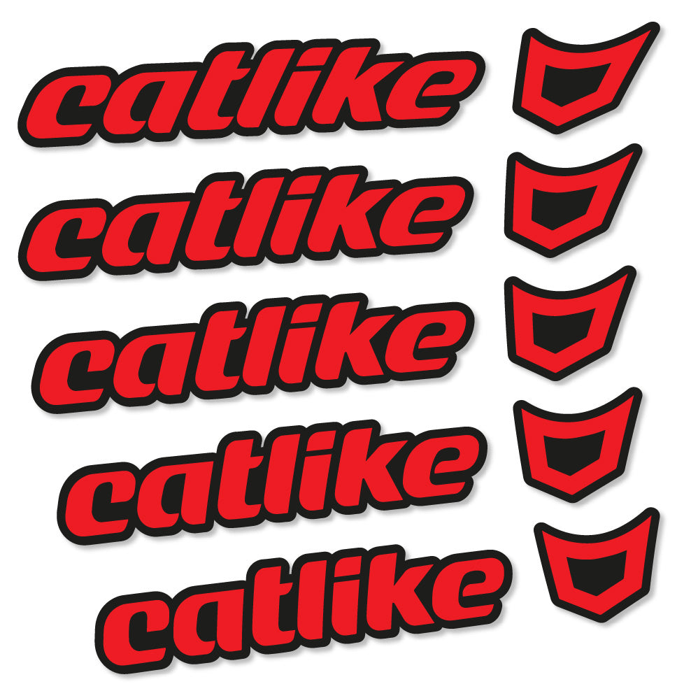 Stickers Catlike compatibles Autocollants casque