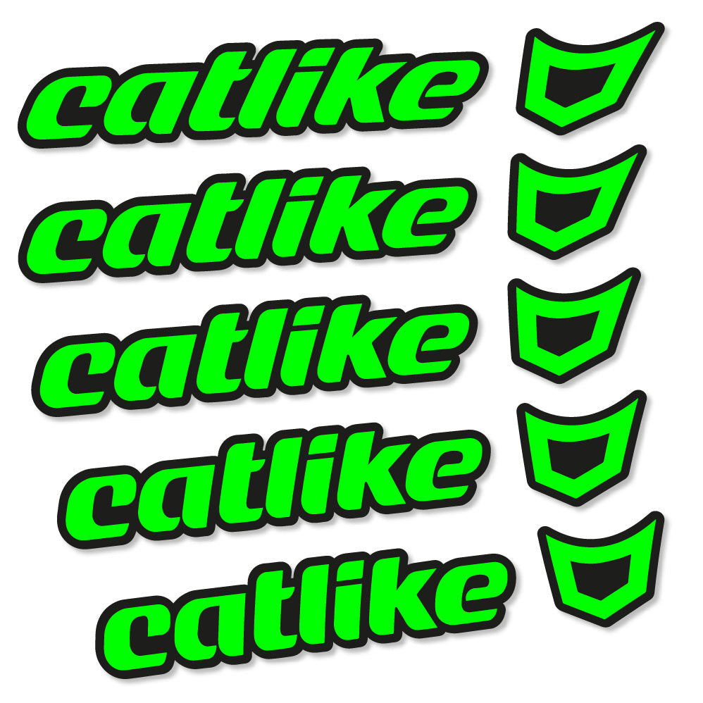 Stickers Catlike compatibles Autocollants casque
