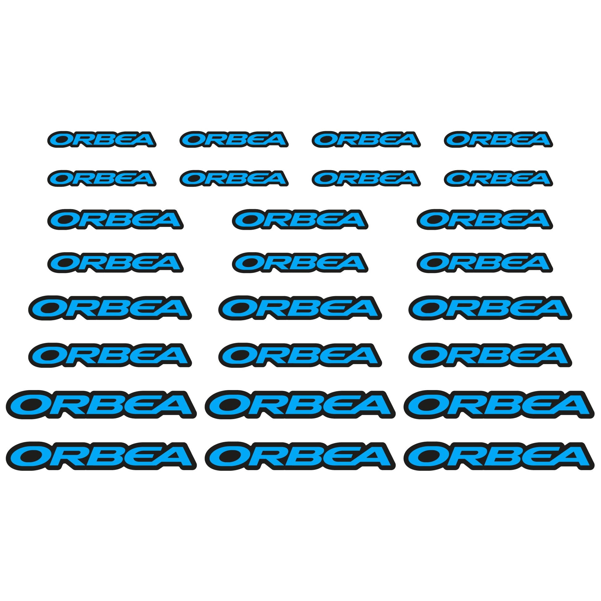 Stickers Orbea compatibles Autocollants casque