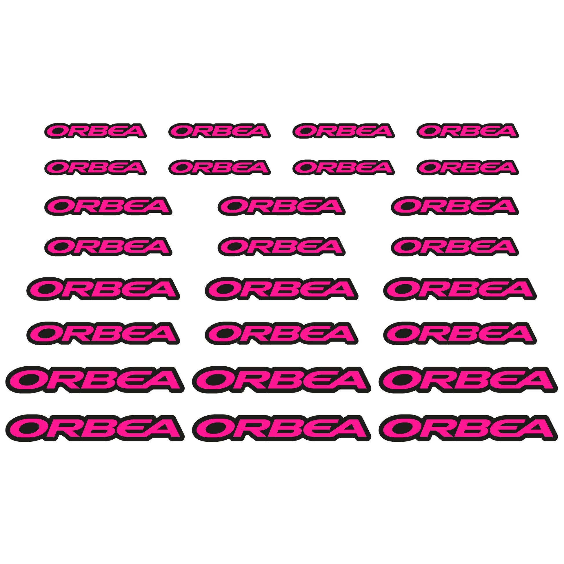 Stickers Orbea compatibles Autocollants casque