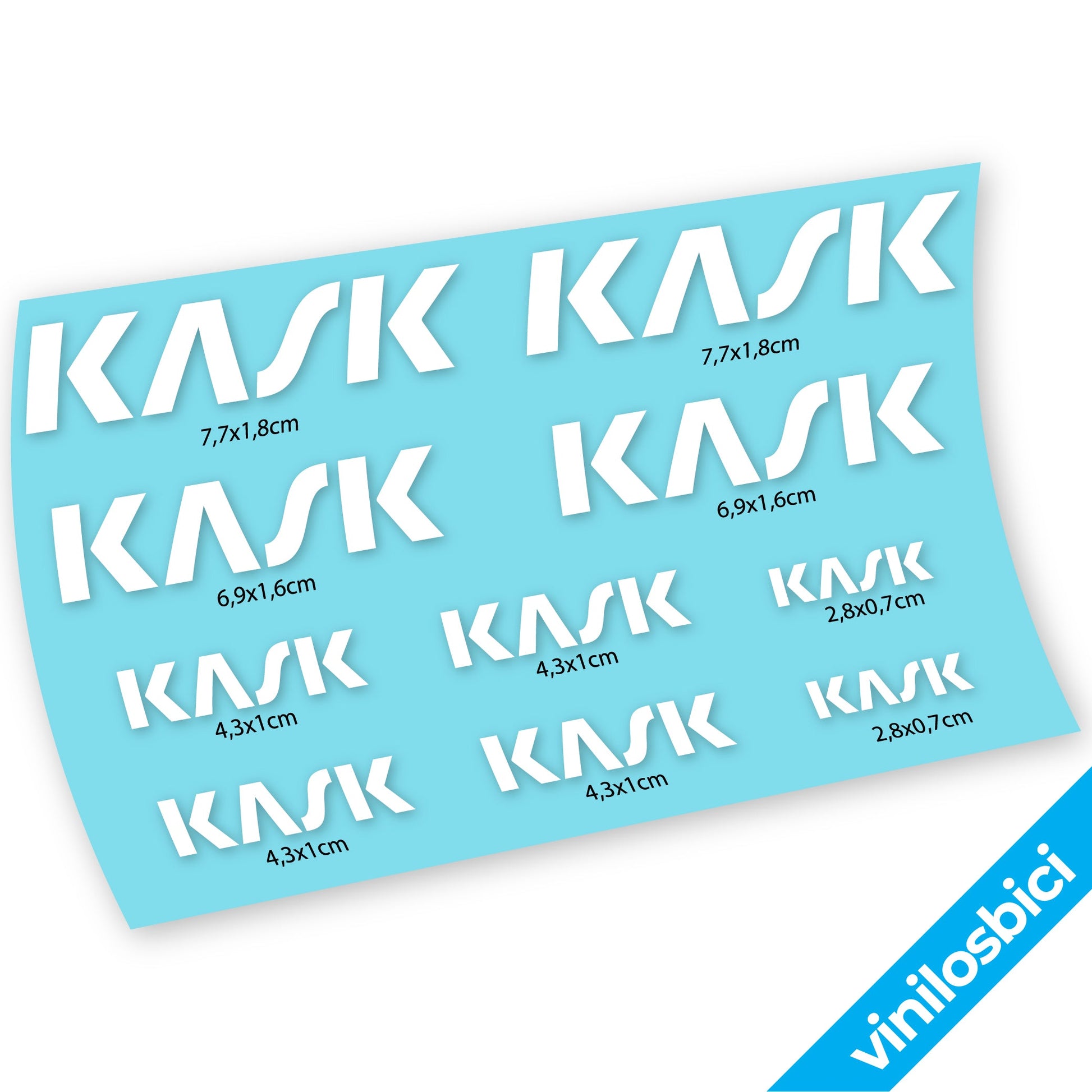 Stickers Kask compatibles Autocollants casque