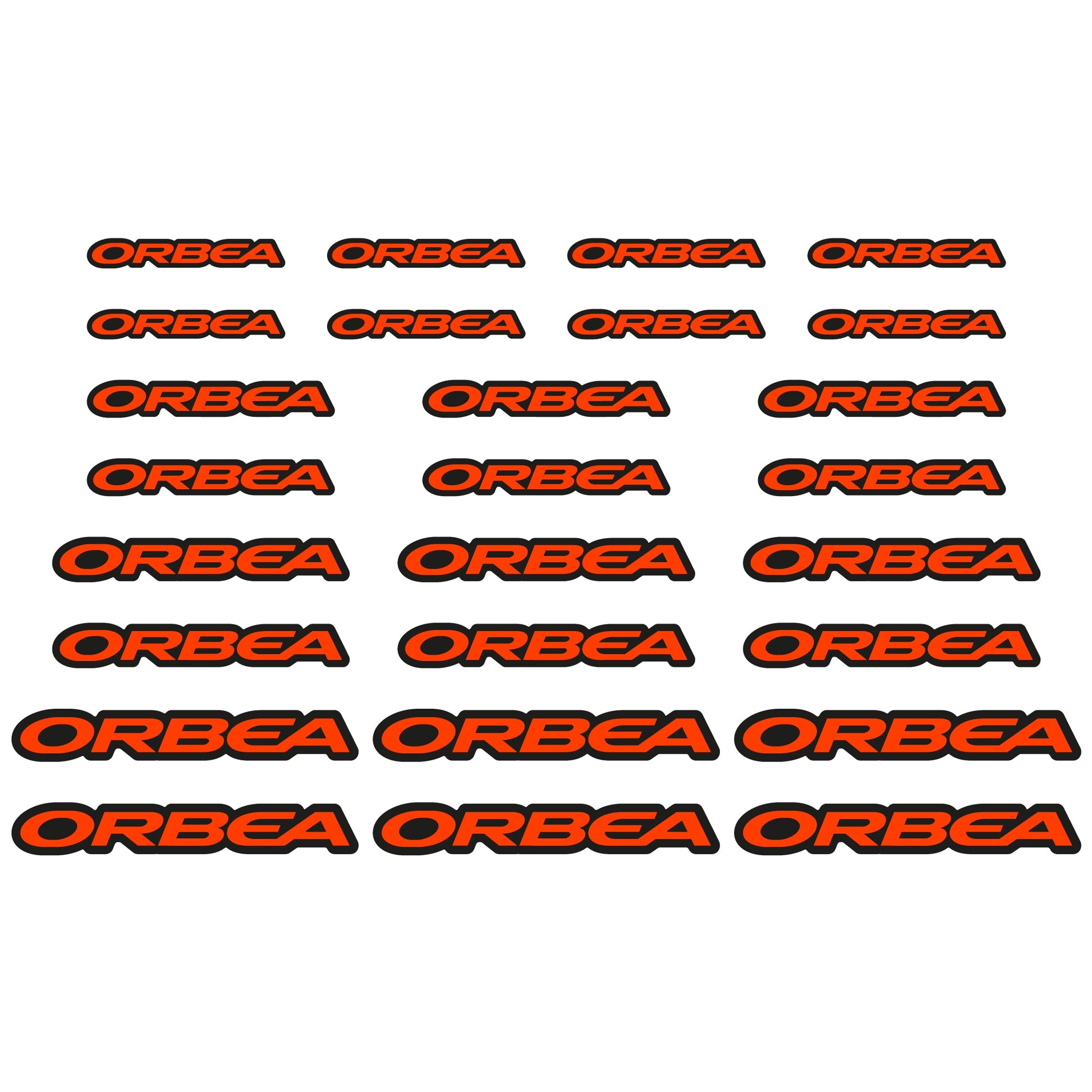 Stickers Orbea compatibles Autocollants casque