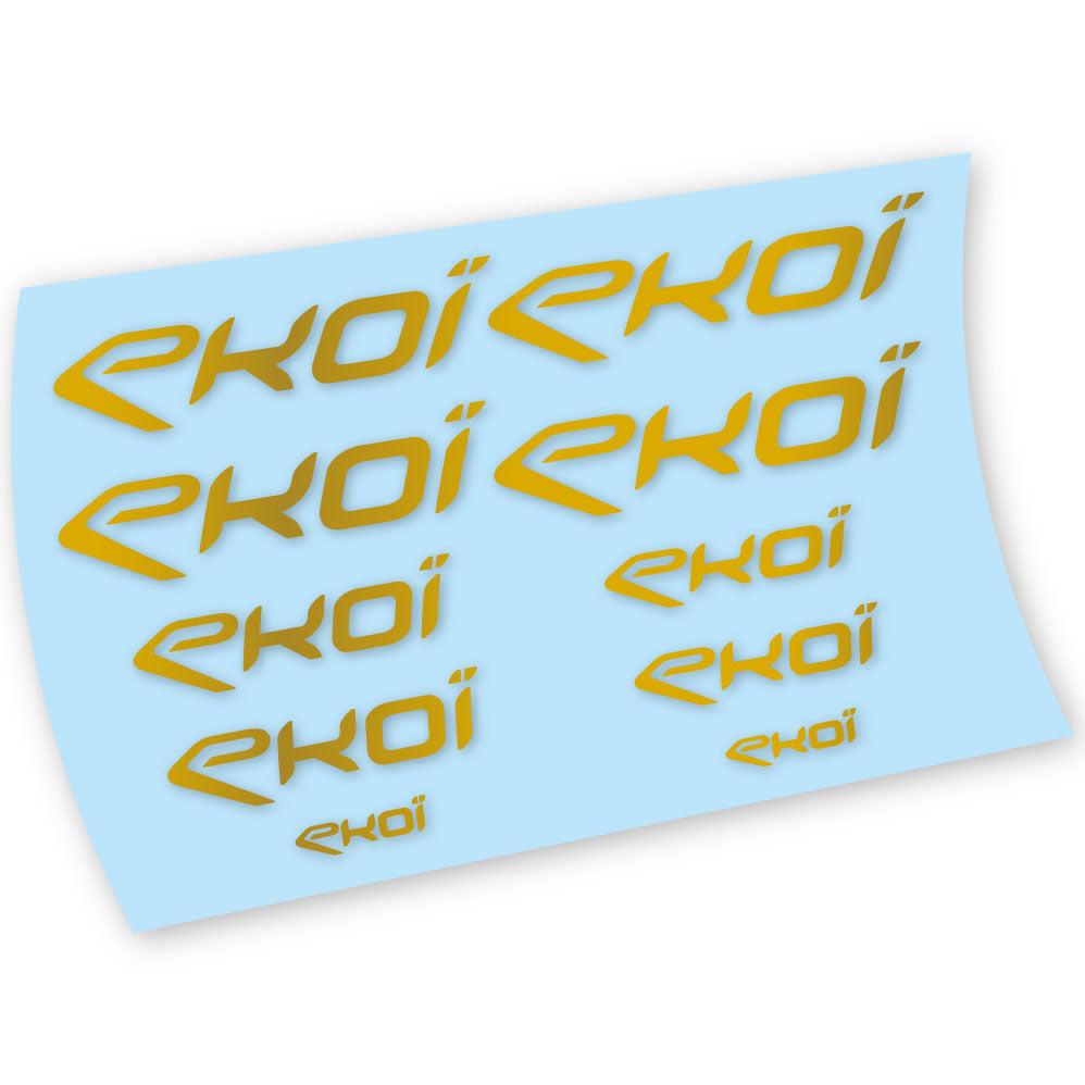 Stickers Ekoi compatibles Autocollants casque