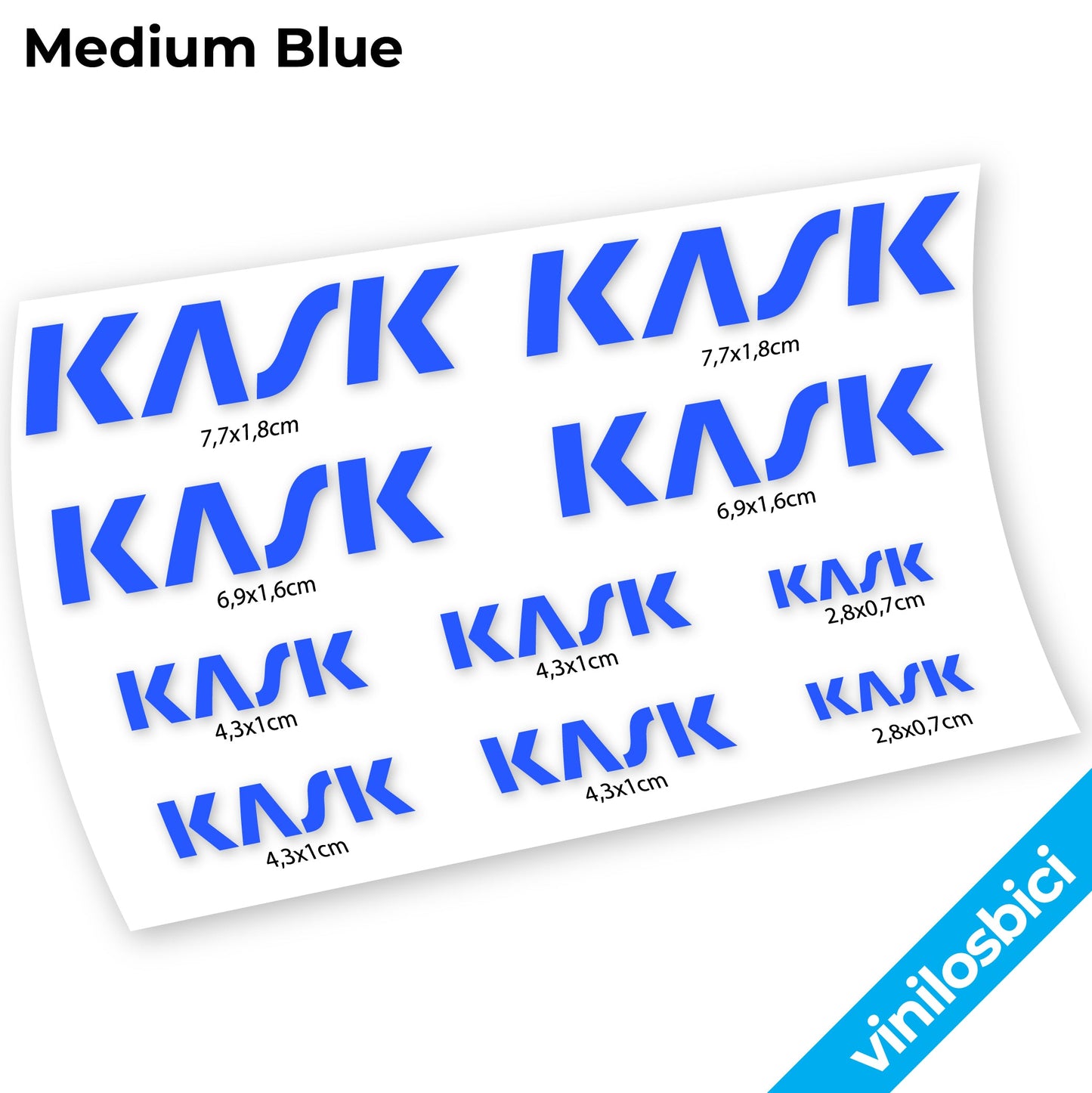 Stickers Kask compatibles Autocollants casque