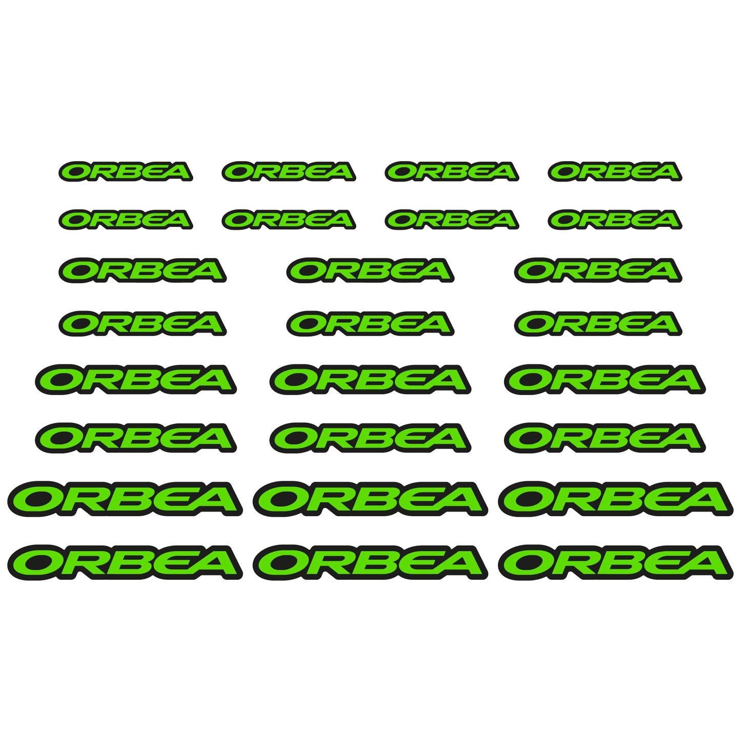 Stickers Orbea compatibles Autocollants casque