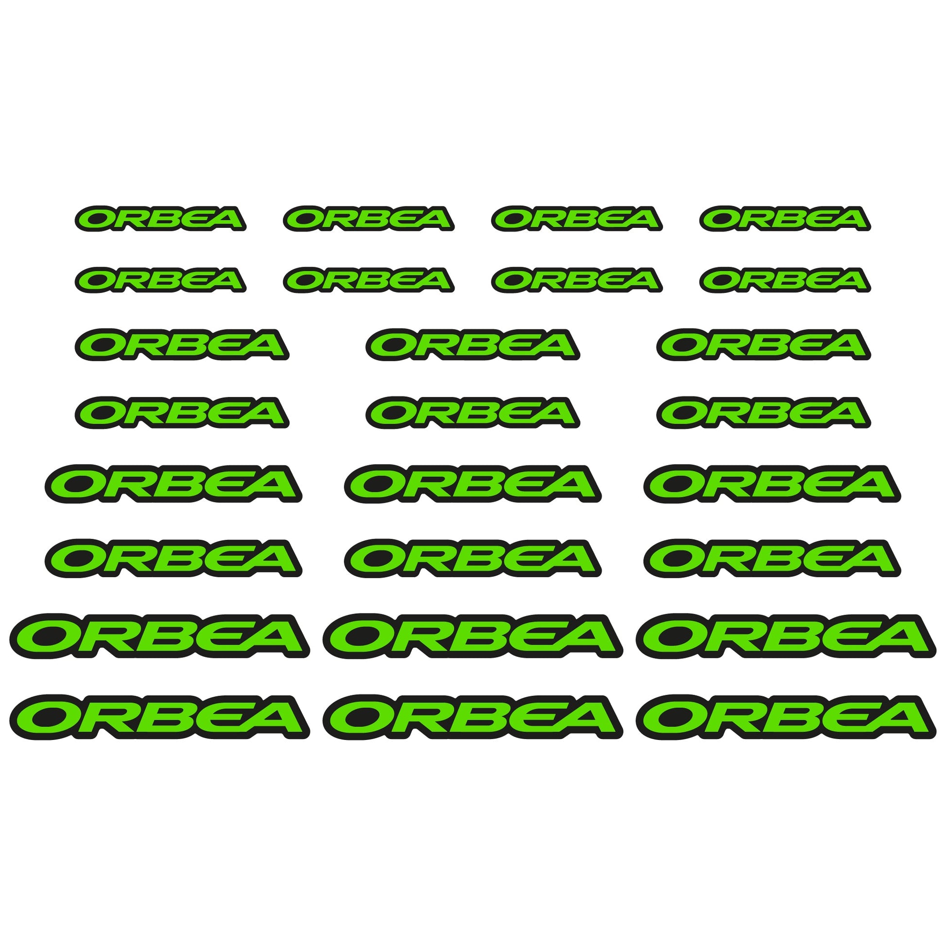 Stickers Orbea compatibles Autocollants casque