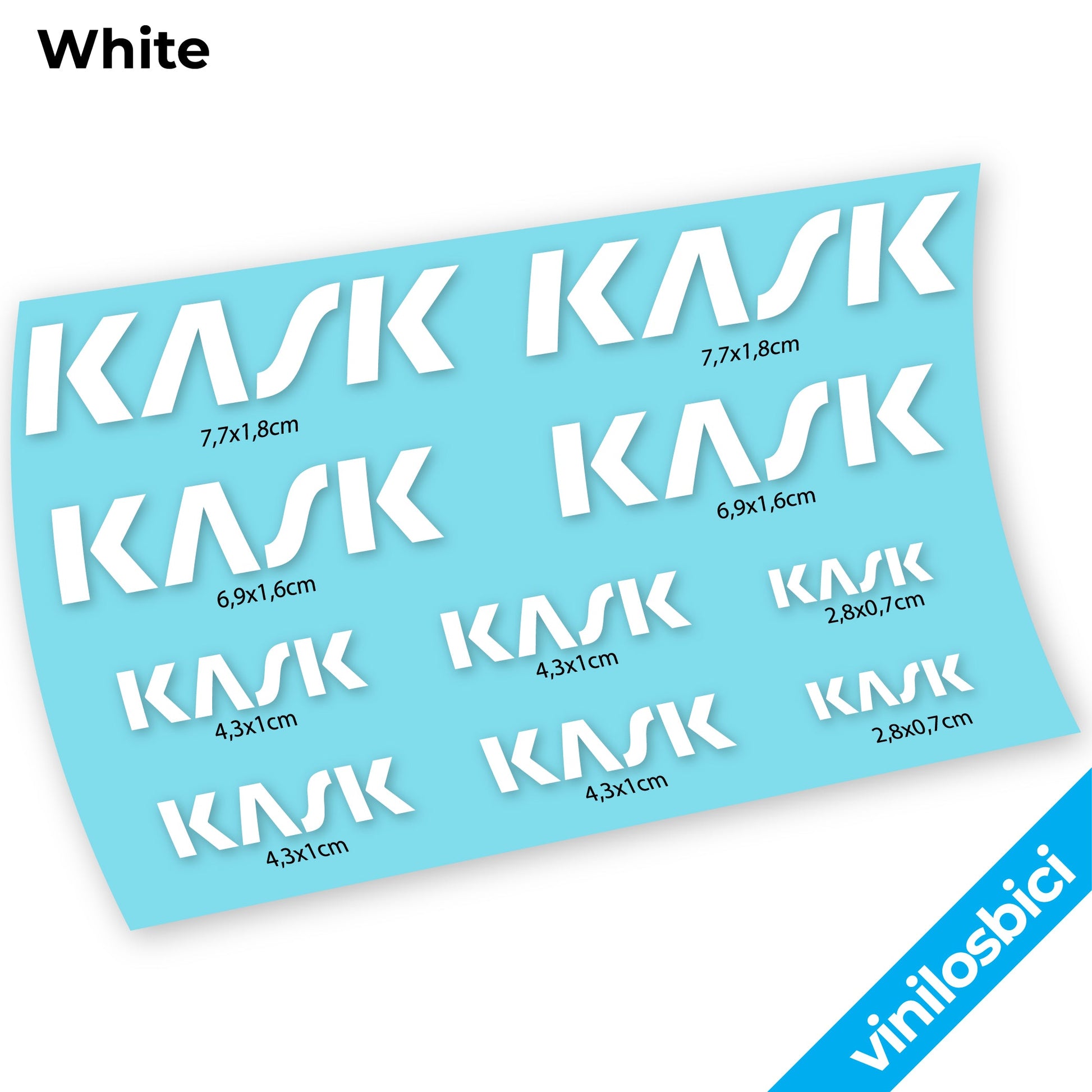 Stickers Kask compatibles Autocollants casque