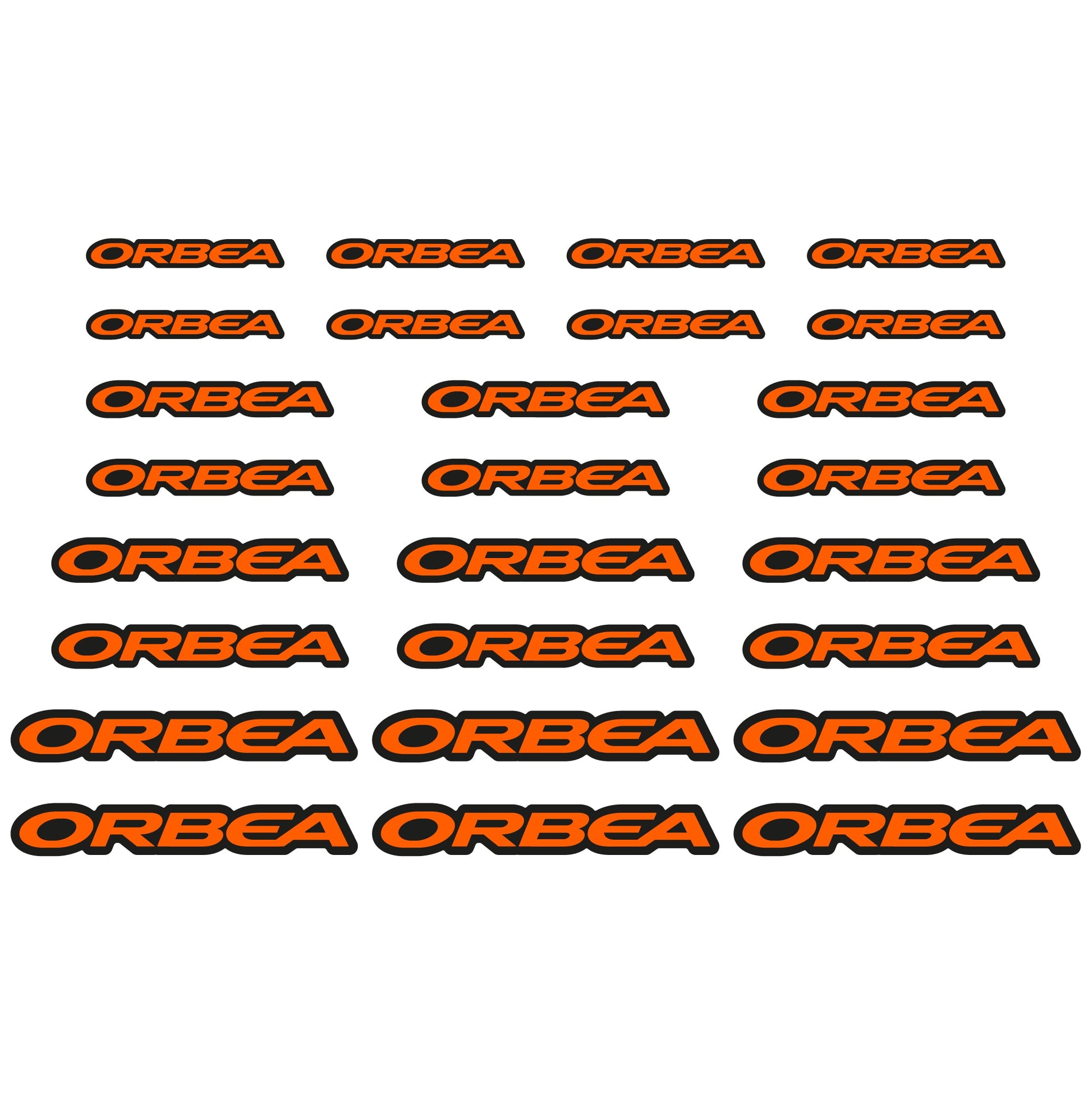 Stickers Orbea compatibles Autocollants casque