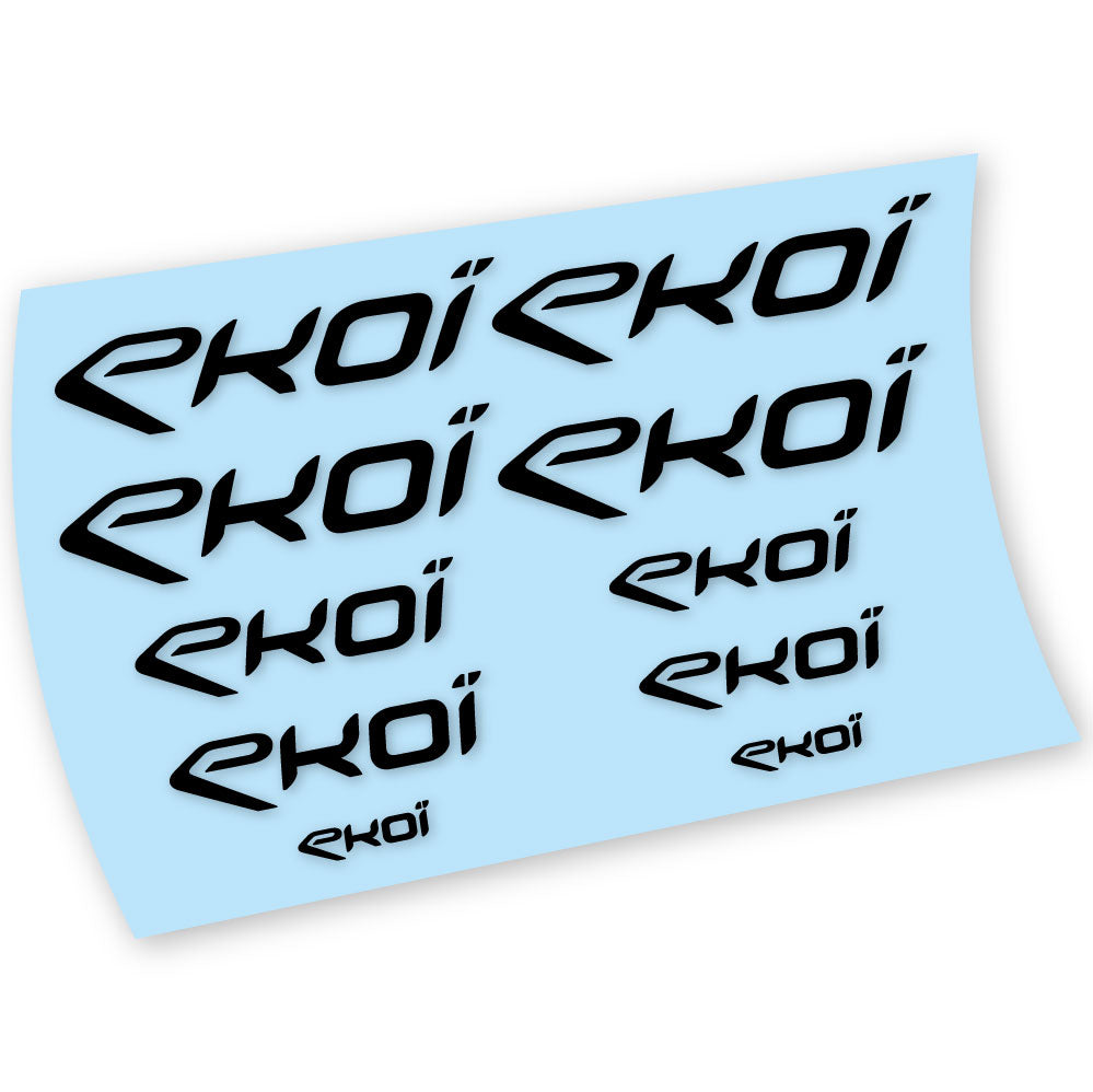 Stickers Ekoi compatibles Autocollants casque
