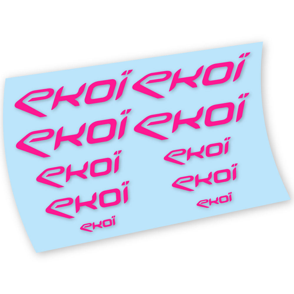 Stickers Ekoi compatibles Autocollants casque