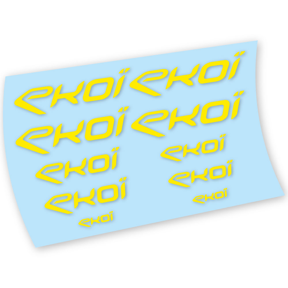 Stickers Ekoi compatibles Autocollants casque