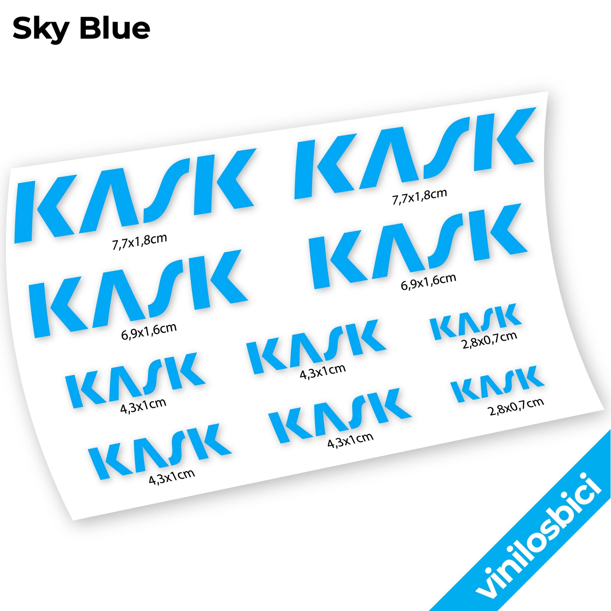 Stickers Kask compatibles Autocollants casque