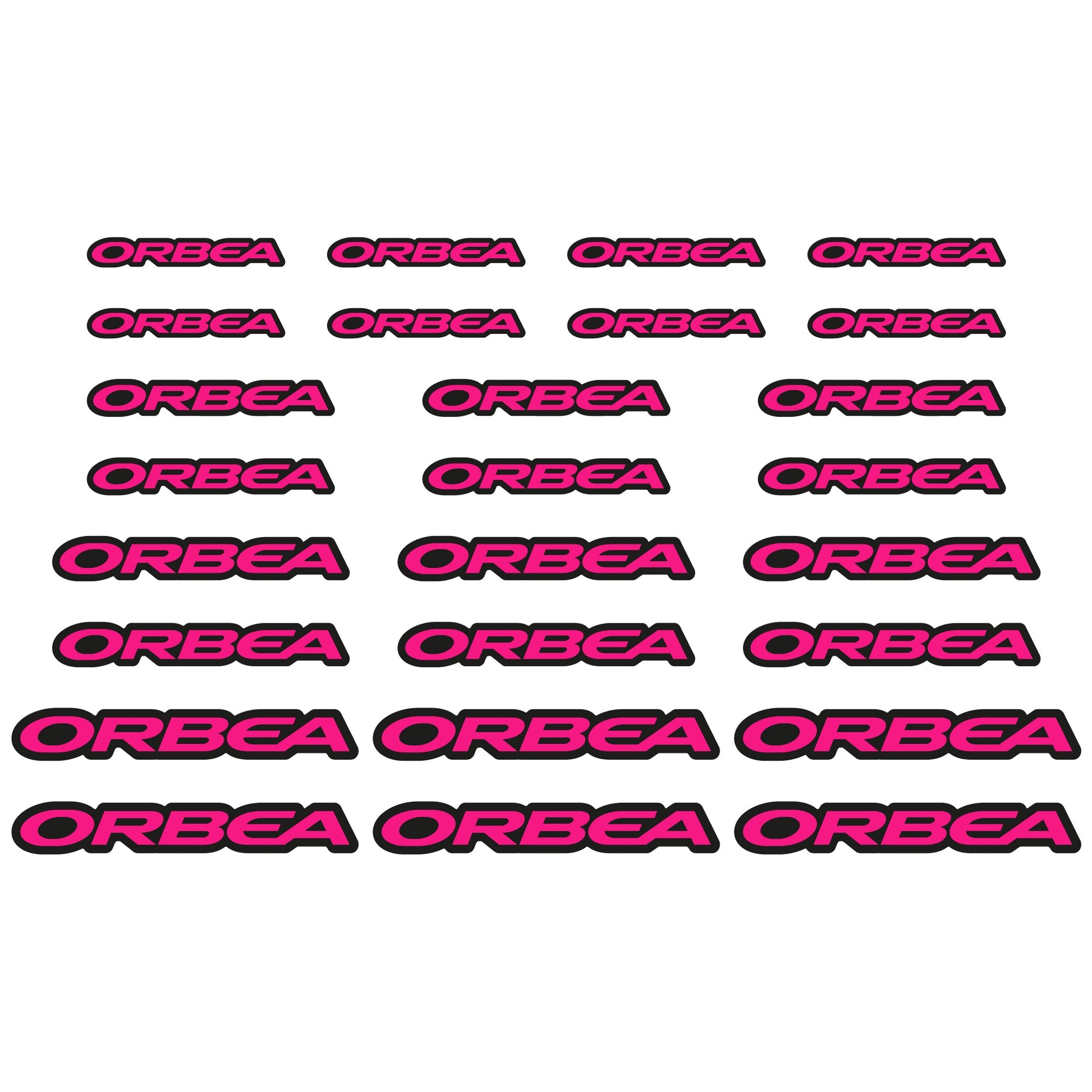 Stickers Orbea compatibles Autocollants casque